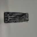 Pefei Tweezers Set - Professional Stainless Steel Tweezers for Eyebrows - Great Precision for Facial Hair, Splinter and Ingrown Hair Removal (Black)