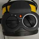 Outdoor Heaters for Patio, 1500W Portable Garage Heater with Overheat Protection & 3S Fast Heating, Non-Slip Cushion, Electric Space Heater for Patio, Garage, Greenhouse, Bedroom, Yellow