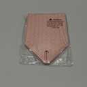 Tissue Box Cover PU Leather Tissue Holder Square Facial Tissue Case Facial Paper Organizer Dispenser for Bathroom, Vanity Countertop, Tabletop, Car, Pink