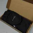 EZPACE Convertible Running Mittens for Women Cold Weather Fingerless Gloves Warm for Winter (Medium-Large, Black)