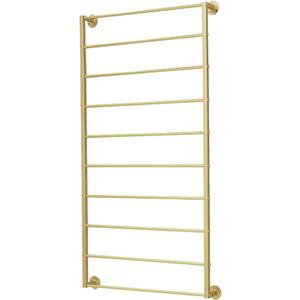 Wall Mounted Scarf Rack, Gold Silk Scarves Hijab Hanger Organizer Metal Racks Wrapping Tissue Paper Ribbon Holder Towels Storage Display for Flower Shop Retail Store (Gold, 10T-23.647.2IN)