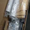 Outdoor Roller Shade 6' W x 6' L Cordless Patio Shades Roll Up Outdoors Blinds with UV Protection, Exterior Roller Shades Cloth for Porch Pergola, Beige