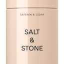 SALT & STONE Aluminum Free Deodorant | Extra Strength 48 Hour Protection for Women & Men | Made with Seaweed Extracts, Shea Butter & Prebiotics (Saffron & Cedar)