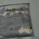 Men's 2 Piece Tracksuits Set Short Sleeve Cartoon Bear Graphic Tees and Camo Shorts Gym Clothes (XL)