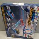 Slot Car Race Track Sets with 360 Thrill Loops & 4 High-Speed Cars, 64 Pcs Large Flexible Racing Track for Kids Ages 3-5 4-8 8-12, Race Car Toys Gift for Boys Girls Birthday Christmas