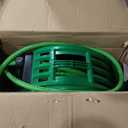 Macnaught Retractable Garden Hose Reel, 60 Ft Water Hose Reel Heavy Duty Retractable Hose with Metal 180 Swivel Rotation Bracket for Wall Mount - Green