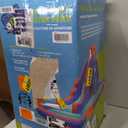 SUNNY & FUN Deluxe Inflatable Water Slide Park with Climbing wall & Tunnel, 17.1 x 12 x 6.9 feet