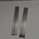 2PCS Stove Gap Covers Stainless Steel Stove Gap Filler,13.8'' to 27.5'' Adjustable Length,Oven Stove Side Gap Guards Between Stove top and Counter for Kitchen,Range Trim Kit,Heat Resistant,Silver