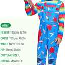 Spooktacular Creations Halloween Killer Doll Costume Men, Creepy Doll Costume Adult Men for Halloween Dress Up Party Cosplay (M)