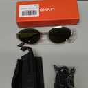 ivho 2025 Trendy Oval Sunglasses - Stylish Polarized Shades for Everyday - Retro Metal Frames