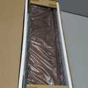 Picture Ledge Shelf for Wall, Small Floating Shelves Set of 4, 16 Inches Solid Wood Book Shelves for Toys Storage, Kids Bookshelf Wall Mounted for Living Room Bedroom Decor Books Photo Frames, Walnut