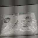 NICETOWN White Sheer Curtains 84 inches Long - Home Decoration Grommet Airy & Lightweight Elegant Window Treatments with Light Filtering for Bedroom/Living Room (2 Panels, W54 x L84)