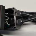 110V Single Phase On/Off Switch, Ortis Router Table Switch with Large Stop Sign Paddle Easy Contact for Quick Power Off for Table Saws and Other Electrical Equipment (1.5, 5.5FT (1 Plug))