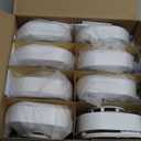 Smoke Detectors for Home,Photoelectric Wireless Fire Alarms Replaceable Battery Powered,Portable Smoke Alarm with Test/Mute Button,Attic Smoke Detector,8 Pcs