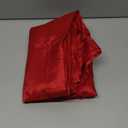 MATIRUG Rectangle Christmas Tablecloth 60x102 Inch,Waterproof Wrinkle Free Red Snowflake Jacquard Fabric Table Cloth for Xmas Winter Holiday New Year