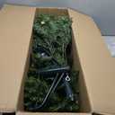 National Tree Company 4 ft Pre-Lit Dunhill Fir Mini Artificial Christmas Tree, 200 Warm White LED Lights, 559 Tips, Includes Stand, Green