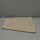 Pomp Beige 60" x 102" Premium Polyester Tablecloth | Wrinkle + Stain Resistant Easy Care Fabric | Fits 6FT Rectangle Table