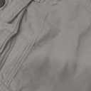 Cargo Shorts for Men Multi Pockets Mens Shorts Twill Below Knee 13 Inches Cotton Relaxed Fit Hiking Outdoor Work (30, White)