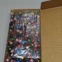 HOHOTIME 24 Pack Artificial Berry Stems Branches, Christmas Faux Holly Colorful Berries Branches Ornaments for Christmas Tree Wreath DIY Craft Decorations Holiday Home Decor(Colorful) (Mixed Colors)