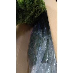 4ft Artificial Cedar Trees Artificial Topiary Trees Set of 2 Faux Cypress Plants UV Resistant Potted Bushes Faux Shrubs for Outdoor Indoor Front Porch Garden