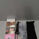 Ukliss Mini Curling Iron, EU/UK Adapter & Heat Mat (Black, 3/4 Inch)