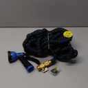 Flexi Hose Expandable Garden Hose with 8 Function Nozzle, 50FT - Lightweight Retractable Garden Hose, Water Hose - No-Kink Flexibility, 3/4 Inch Solid Brass Fittings and Double Latex Core