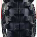 16 "Rear Wheel Rim Tire Assembly for Dirt Bike 90/100-16 15mm axle Rear Wheel Rim Tire Fits 50cc-125cc dirt bike TTR SSR CRF Apollo Includes brake disc and sprocket