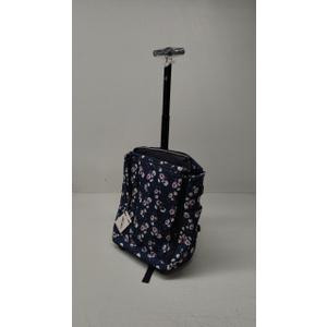 YH&GS Rolling Backpack Floral, Waterproof with Wheels for Business, College Student and Travel Commuter, Carry on Laptop Compartment, Fit 17 Inch Laptop, Wheeled Adults, 20inch