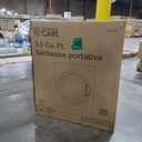 3.5 Cu. Ft. Portable Dryer, 120V Electric Dryer for Clothes, Holds Up To 13.2 lbs. or 6 kg. of Laundry, Stainless Steel Drum, 1500 Watts, White