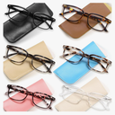 NOVIVON 6 Pack Reading Glasses for Women, Reading glasses men, Blue Light Blocking Readers, Computer eye glasses, Cheaters +2.25