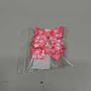 Valentine Hair Bows for Girls Valentines Bows Pink Heart Hair Clips Accessories Pink Bow White Bow Clips Cute Barrettes for Styling Holiday Supplies Party Favors 2Pcs