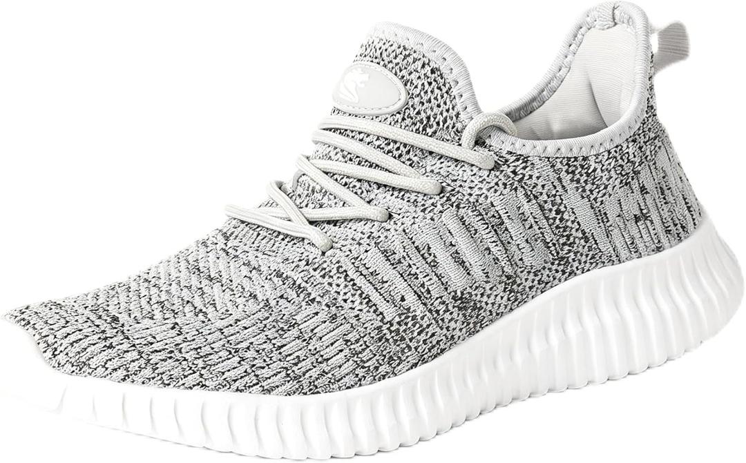 Women's Walking Shoes Lightweight Breathable Flying Woven Mesh Upper Casual Jogging Shoes Ladies Tennis Shoes Workout Footwear Gym Sneakers for Women