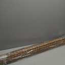 LazBlinds No Drill Bamboo Roman Shades, 44" W x 64" H, Malay Umber