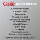 2 x Diet Coke Soda Soft Drinks, 7.5 fl oz Cans, 11Pack - Mini Soda Cans, Diet Cola (EXP 07/28/26)