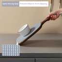 Shelf Cabinet Liner,Drawer Liners Non Adhesive Easiest Install Mat, Strong Grip Bottom,Easy Clean Non Slip Shelving Liner for Kitchen Cabinets,12" x20' (White)