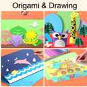 A4 Colored Paper 200 Sheets- Cezmkio Thin Colored A4 Paper (20 Colors), 8.5 x 11.7inch Assorted 70gsm Handmade Copy Cardstock for DIY Arts and Crafts Colorful Projects(Not for printing)