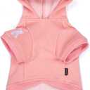 Koneseve Dog Hoodie - Fleece Warm Sweater with Pocket, Soft Clothes for Daily Wear, Basic Hooded Sweatshirts, Winter Coat Clothing, Comfort Tee Shirt Fit for All Breeds Pet - Pink - 3XL