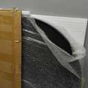 Growsun Black Round Mirror 24 inch, Wall Mounted Circle Mirror, Metal Framed Mirror for Bathroom Vanity, Bedroom Home Decor Mirros