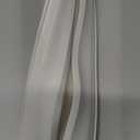 Door Sweep 38" Cuttable, Innovative Double-Layer Design with Brush Under Door Draft Stopper for Bottom of Door, Tool-Free Install Bottom Door Seal, Reusable Door Draft/Noise Blocker, White