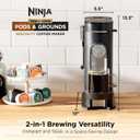 Ninja Single Serve Coffee Maker - Combo Machine, K-Cup Pods and Grounds