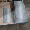 BSICPRO Bathroom Rugs and Mats Sets, 2 Piece Thick Absorbent Chenille Non Slip, Soft Shaggy Floor Mats, Machine Washable (Sea Green, 20" x 47" Plus 16" x 24")