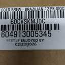 La Colombe Coffee, Cold Brew Black, Unsweetened, 11 fl oz Cans (Pack of 12), Coffeehouse Quality, Natural Sweetness, Specialty Grade Coffee Beans, Ready-to-Drink On-the-Go