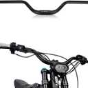 Motorcycle Heighten Handlebar 7/8" 22mm Handle Bar 4MM Thickness CNC for Surron Sur Ron LBX Talaria Sting MX3/R MX4 Talaria XXX E-Ride Pro SR S SS 2.0 3.0 Ventus One Rawrr Mantis Black