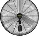 VENTISOL 30 Inch Wall Mount Fan Oscillating, 9500 CFM High Velocity Industrial Fans with 3 Speeds for Garage, Shop, Warehouse, Workshops, Cover Patio, ETL Listed