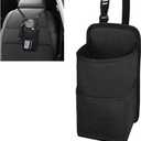 2-in-1 Large Cup Holder, 80 oz Multifunctional Car Seat Side Organizer, Hanging Water Bottle Holder Bag, Car Stuff Holder with Mesh Pocket for Phone & Drink, Suitable for Car SUV Truck (1 PC)