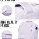 Vacuum Travel Backpack with Compression System for Men Women, Waterproof Vacuum Laptop Backpack With Pump