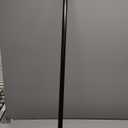 Ivilon Tension Curtain Rod - Spring Tension Rod for Windows or Shower, 54 to 90 Inch. Black