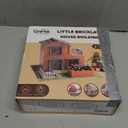 Mini House Building Kit for Kids Age 8+ - Block Building Toys with Real Mini Bricks, STEM Creative Gifts for Boys Girls- DIY Tiny House Construction Set