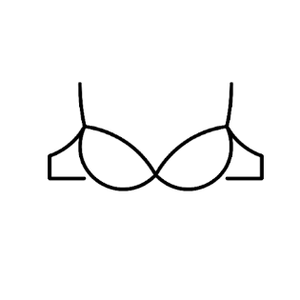 Dvpol 40c Push up Bras for Women Longline  (Black, M)