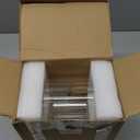 Steviieden 24 FL OZ Airtight Glass Jars with Bamboo Spoons Lids Overnight Oats Container Decorative Coffee Bar Food Storage Jar Cereal Nuts Salts Coffee Tea Flour Sugar Container Spice Jars (2Pack)